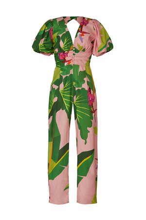 Tropicalistic Jumpsuit by FARM Rio for $30 - $35 | Rent the Runway