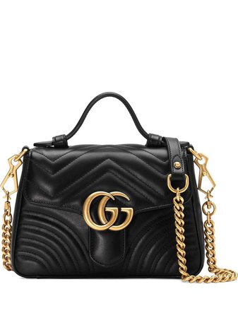 Gucci GG Marmont Mini Top Handle Bag - Farfetch
