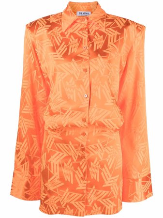 The Attico robe-chemise Courte - Farfetch
