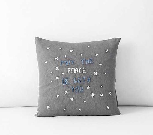 Star Wars™  May the Force be with You™ Decorative Pillow | Pottery Barn Kids