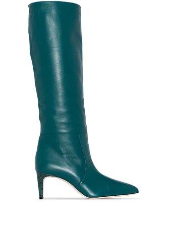 Paris Texas 70mm Leather Knee Boots - Farfetch