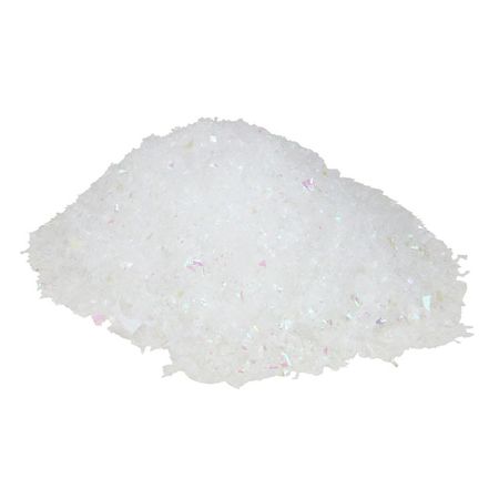 Northlight White Iridescent Artificial Powder Snow Twinkle Flakes For Christmas Decorating 2 Oz : Target