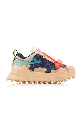 Mesh, Suede And Rubber Sneakers by Off-White c/o Virgil Abloh | Moda Operandi