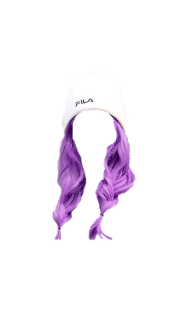 Purple Fila Braids Hair (Dei5 edit)