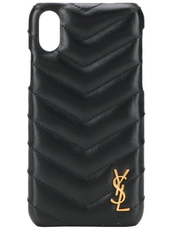 Saint Laurent Quilted Effect Iphone X Case Aw20 | Farfetch.Com
