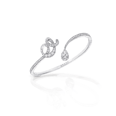 Pear Shape Diamond Bangle | Inspired by Twombly Jewellery | Graff