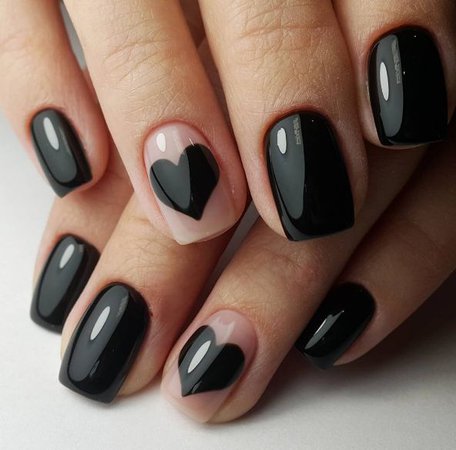elegant black nail designs - Google Search