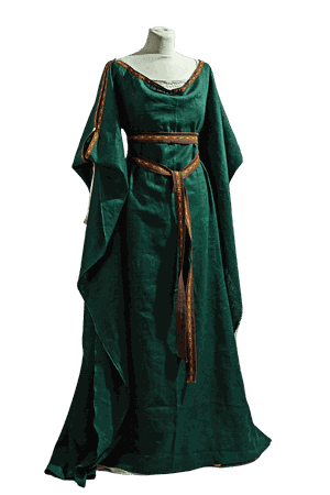 medieval dress ceres viking wedding gown celtic pagan