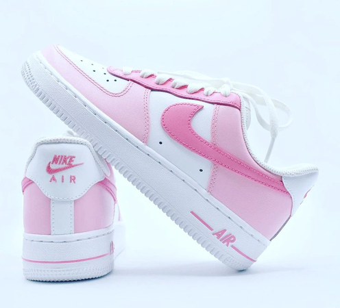 pink nike shoes