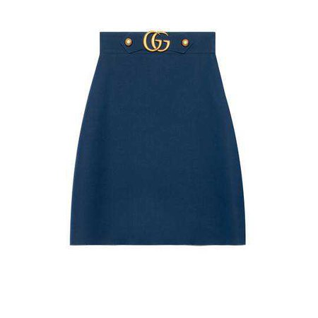Crêpe wool silk skirt - Gucci Women's Skirts 430572ZHM884142