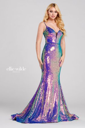 Ellie Wilde Mermaid Sequin Gown | Gissings Boutique