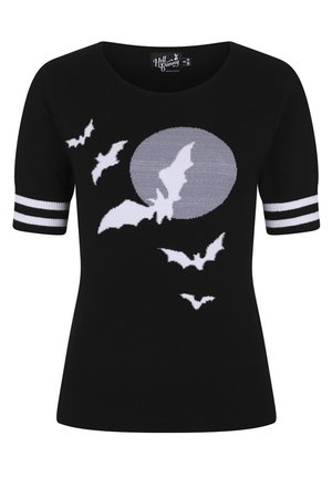 Nightflyer Bat Jumper by Hell Bunny | Ladies Gothic Clothing