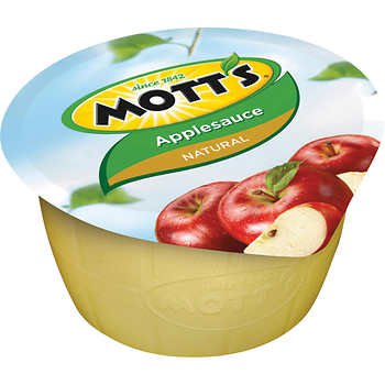 Mott's Organic Applesauce, 3.9 oz, 36 ct