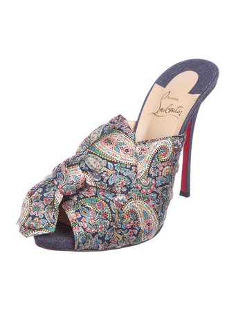 Christian Louboutin Moniquissima 120 Sandals - Shoes - CHT116926 | The RealReal