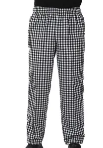 China Chef′s Black and White Checked Pants out Checked Quality Chef Pants Worker Uniforms - China Che Checked Pants and Customized Chef Uniforms price