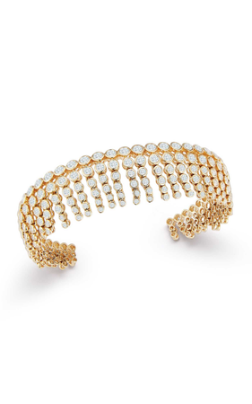 ONDYN Frisée 14K Gold Diamond Bracelet