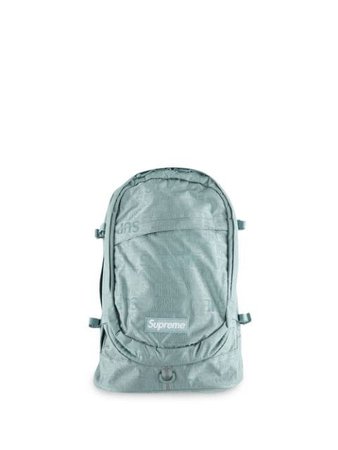 Blue Supreme Ss19 Logo Backpack | Farfetch.com