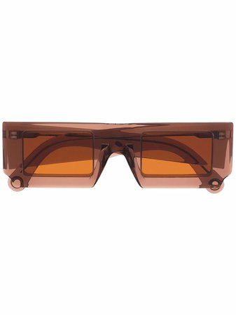 Shop Jacquemus square frame sunglasses with Express Delivery - FARFETCH