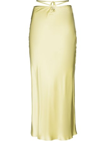 Shop Christopher Esber Loophole tie midi skirt with Express Delivery - FARFETCH