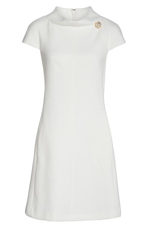 Harper Rose Stand Collar A-Line Dress | Nordstrom