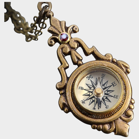 Compass Necklace Steampunk