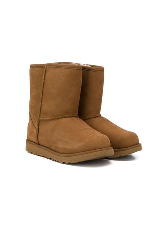 Shop brown UGG Kids flat tall boots with Express Delivery - Farfetch
