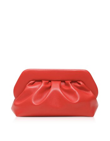 Themoiré Red Eco-leather Pouch Bag
