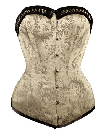 gold corset
