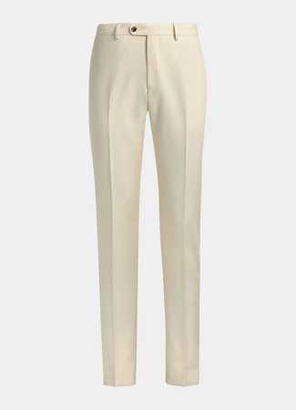 Off-white Havana Cotton Suit, Pants