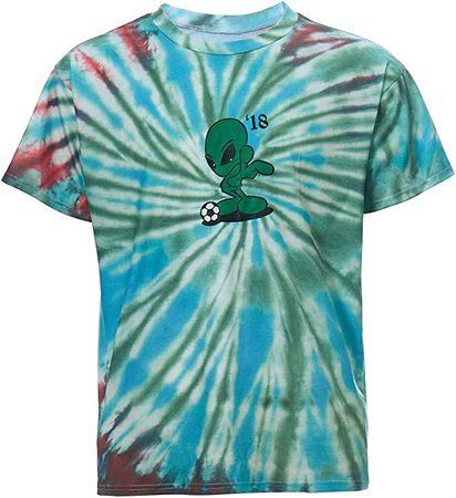 Amazon.com: Rue Alien Shirt Euphoria Cosplay Costume Tie Dye T Shirts Men Crewneck Short Sleeve Crop Tee Tops Outfit Adult : Clothing, Shoes & Jewelry