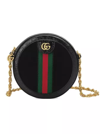 Gucci Ophidia Mini Round Shoulder Bag - Farfetch