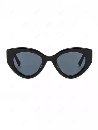 All Match Kitten Eye Shape Sunglasses In BLACK | ZAFUL 2024