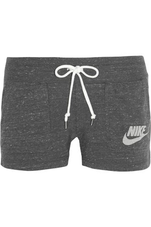 Nike | Gym Vintage cotton-blend jersey shorts | NET-A-PORTER.COM