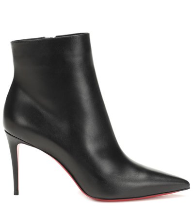So Kate 85 Leather Ankle Boots - Christian Louboutin | Mytheresa