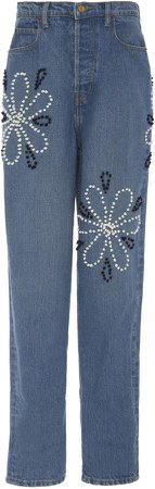 B SIDES Claude High-Rise Wide-Leg Slouch Jeans