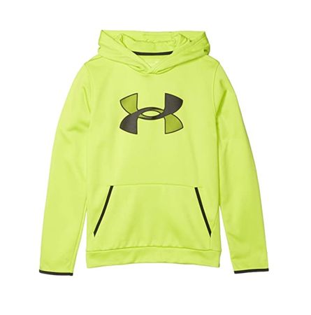 yellow under armour hoodie