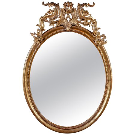 Northern Italian Rococo Period Mirror, Mid-18th Century For Sale at 1stDibs