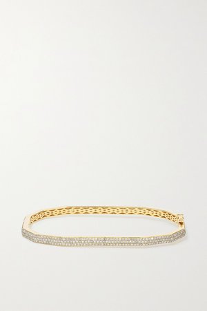 Gold 18-karat gold diamond bracelet | OFIRA | NET-A-PORTER