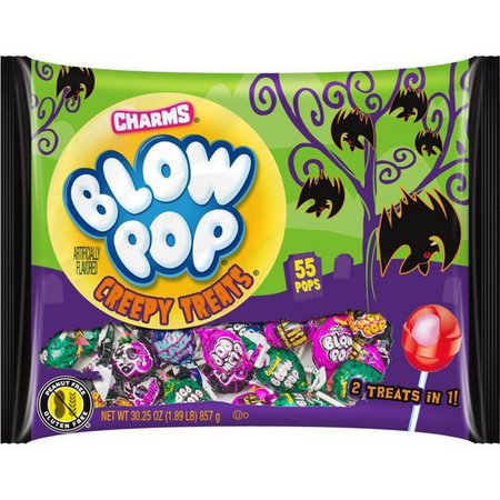 Blow Pop Halloween Assorted Lollipops - 30.25oz/55ct : Target