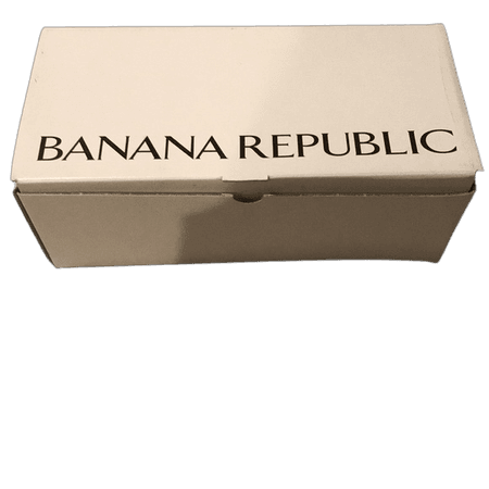 banana republic shoebox