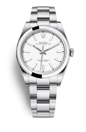 Rolex Oyster Perpetual 39 Watch: Oystersteel - 114300