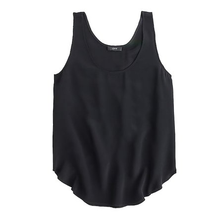 Collection Luxe Silk Tank Top : Women's Shirts | J.Crew