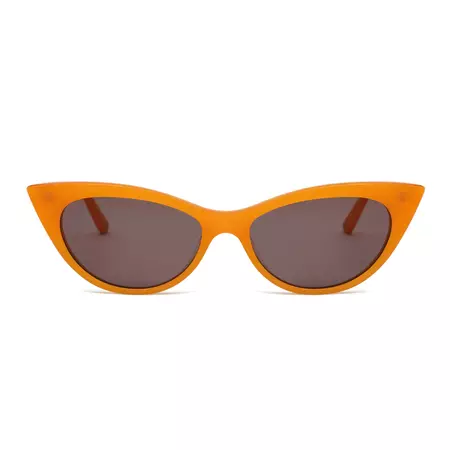 Orange Cateye Sunglasses