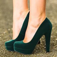 green velvet heel - Google Search