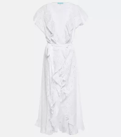 Brianna Cotton Maxi Dress in White - Melissa Odabash | Mytheresa