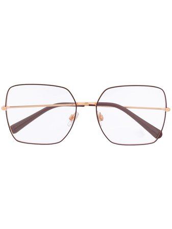 Dolce & Gabbana Eyewear Square Frame Glasses - Farfetch