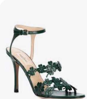 Valentino Green Clover Shamrock Shoes