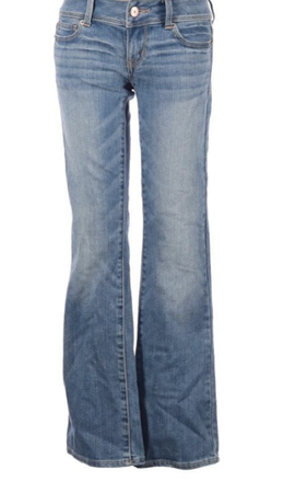 baggy low rise jeans