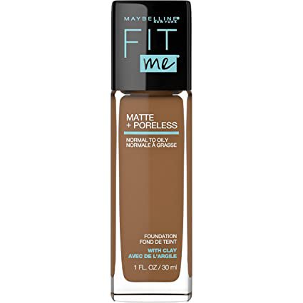 Amazon.com : MAYBELLINE Fit Me Matte + Poreless Liquid Foundation Makeup, Natural Beige, 1 fl; oz; Oil-Free Foundation : Beauty