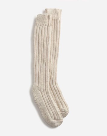 Dolce & Gabbana Ribbed Wool Socks